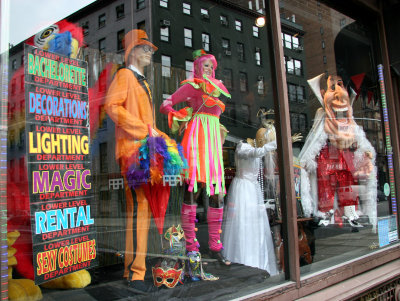 NY Costume Store Window