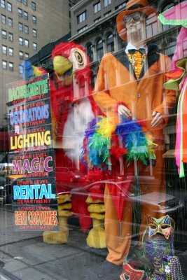 NY Costume Store Window