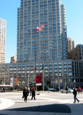 Plaza Entrance from Broadway