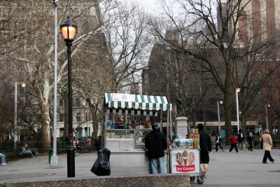 Refreshment Stand & View of Washington East