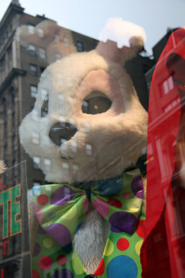 Easter Bunny at NY Costume Store