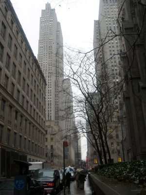 East View toward Rockefeller Center