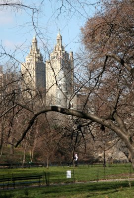 Belvedere Castle and CPW San Remo Apartment Towers