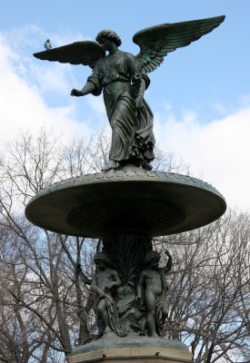 Bethesda Fountain with Western Horizon