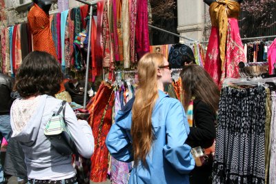 Street Fair - Checking Out New Spring Outfits