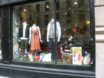 Boutique Window East of Broadway