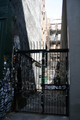 Back Alley above Spring Street