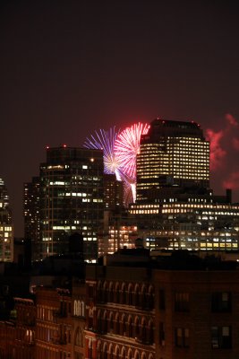 Downtown Manhattan Fireworks