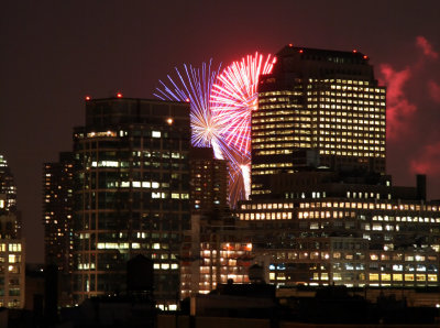 Downtown Manhattan Fireworks