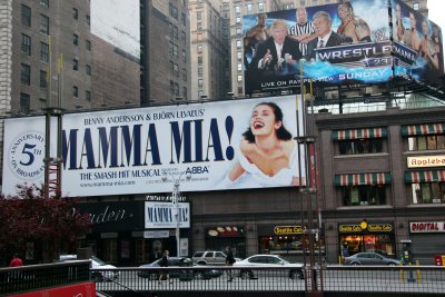 Mamma Mia at the Winter Garden