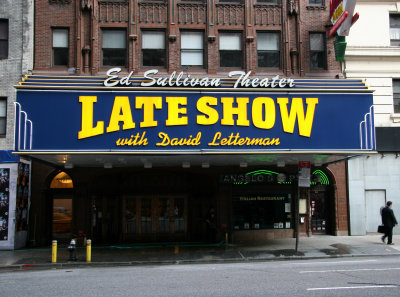 David Letterman's Late Show at the Ed Sullivan Theatre