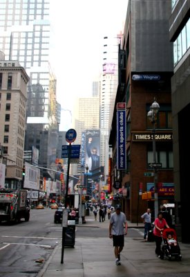 Downtown View toward Times Square