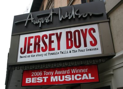Jersey Boys at the August Wilson Theatre