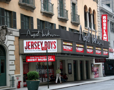 Jersey Boys at the August Wilson Theatre