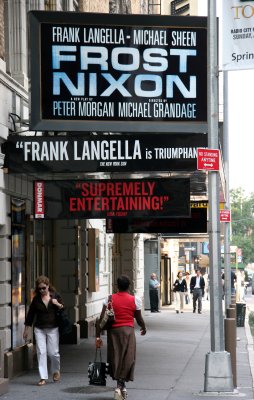Frank Langella in Frost Nixon  at the Bernard Jacobs Theatre