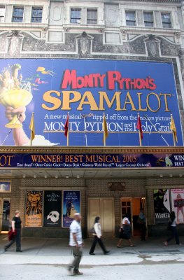 Monty Python's Spamalot at the Schubert Theatre