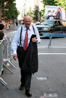 Gay Pride Parade 2007 - Former NYC Mayor Ed Koch
