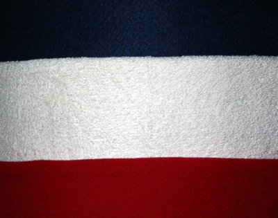 Horizontal Red, White & Blue Fabrics