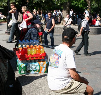 Hanging Out by the Refreshment Stand