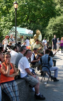 New Orleans Style Dance Band Troupe Performance