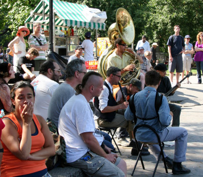 New Orleans Style Dance Band Troupe Performance