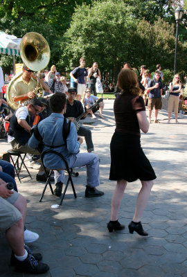 New Orleans Style Dance Band Troupe Performance