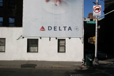 Delta Billboard at Thompson Street