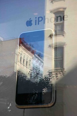 iPhone & Apple Store Window Reflections