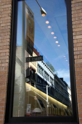 Apple Store Window Reflections