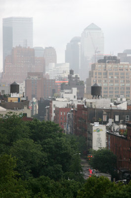 Morning Rain - Downtown Manhattan