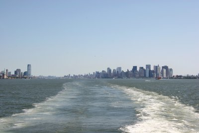 NJ/NY Port - Ferry Wake