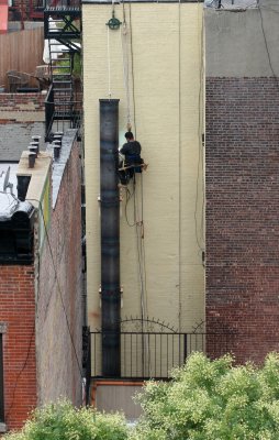 Welding a Flue