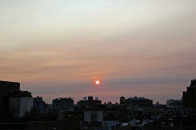 Sunset - West Greenwich Village & New Jersey Palisades