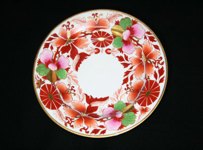 Antique Worcester Barr, Flight & Barr Prince Regent China Floral Plate