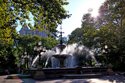 City Hall Park Fountain