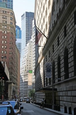 Federal Reserve Bank - Maiden Lane Entrance