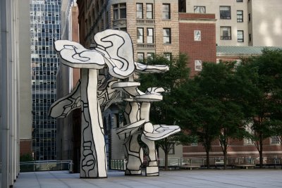 Jean Dubuffet's Four Trees Sculpture