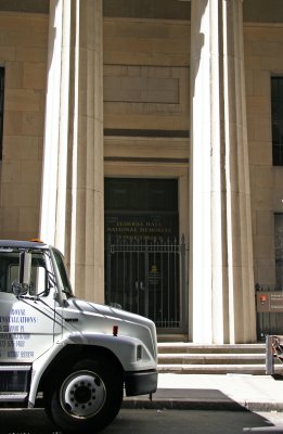 Federal Hall National Memorial - Pine Street Entrance