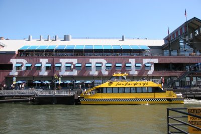Pier 17 Water Taxi