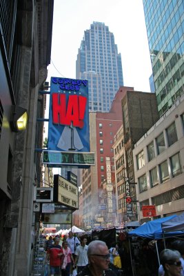 Times Square on Brazil Day - Comedy Club