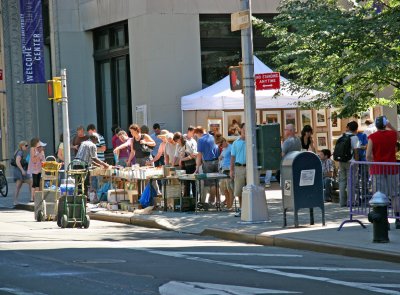 Street Book Vender & Art Fair