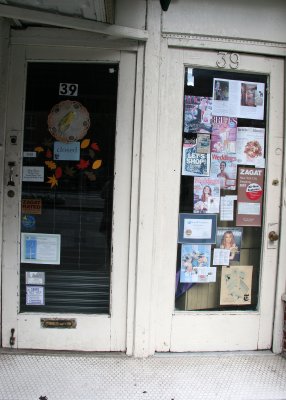 Greenwich Letterpress Entrance
