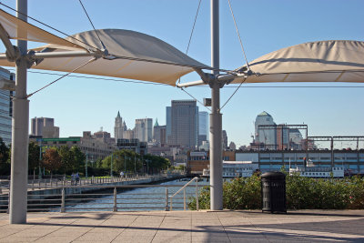 Christopher Street Pier & Downtown Manhattan Skyline