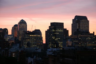 Sunset - Downtown Manhattan