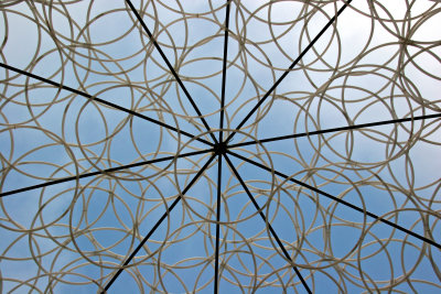 White Hoop Dome Exhibit - Petrosino Square