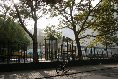 Early Morning Mist - DeSalvio Playground/Park at Spring Street