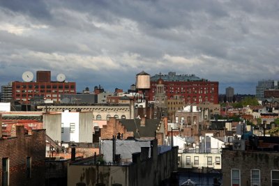 Sunrise - Breaking Storm over West Greenwich Village & New Jersey