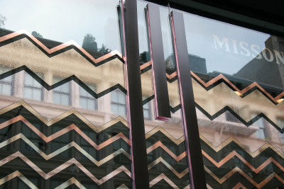 Missoni Window Reflections