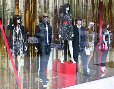 Dolce & Gabbana Window Reflections