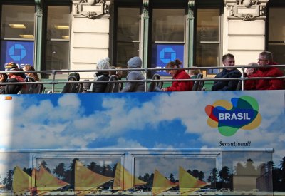 Touring NYC with Brasil Advertisement